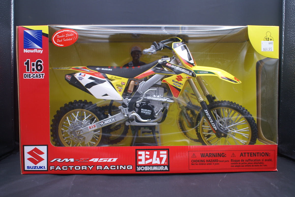 トイガン UMR Suzuki RM-Z450 James Stewart – Dreamcycle Motorcycle Museum
