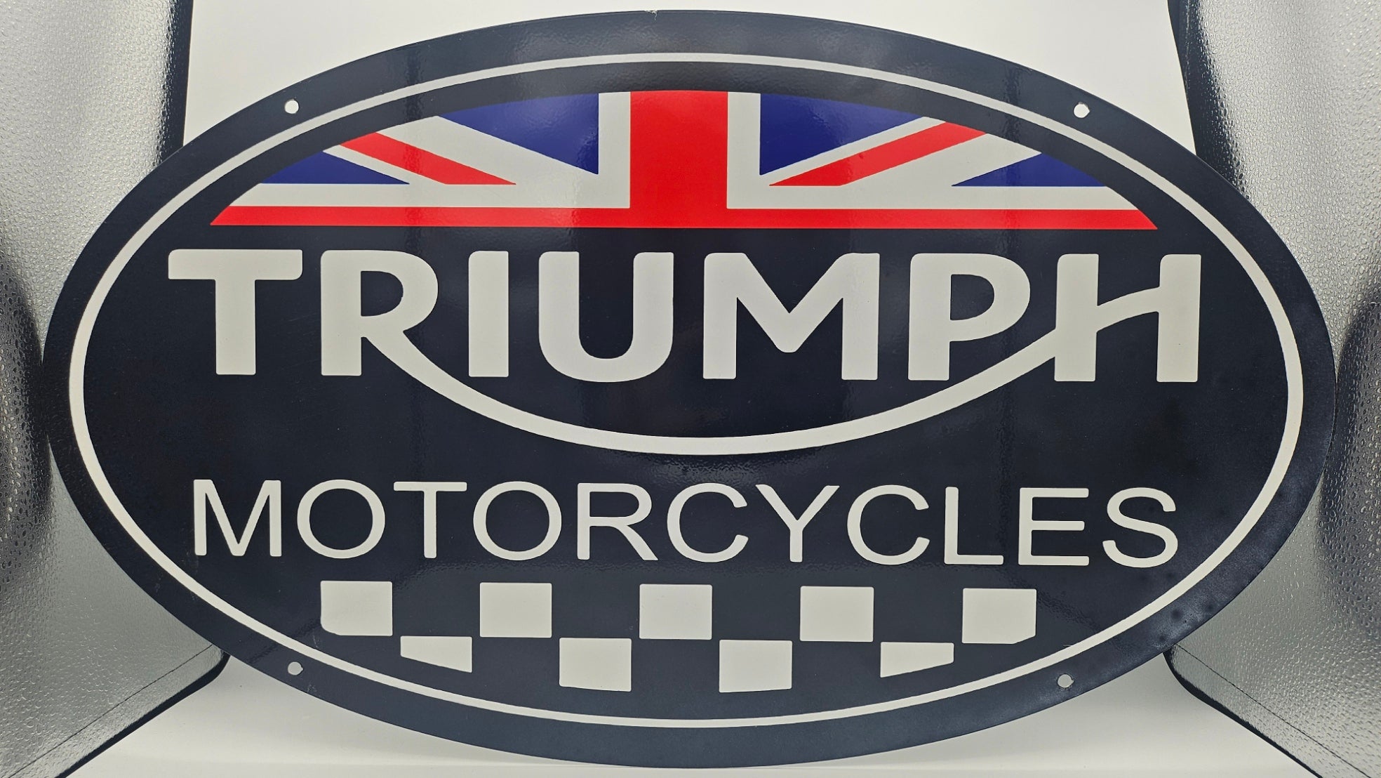 Triump Sign Metal Sign, Triumph Motorcycles β Dreamcycle Motorcycle Museum