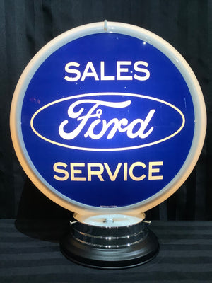 Gas pump globe, Ford