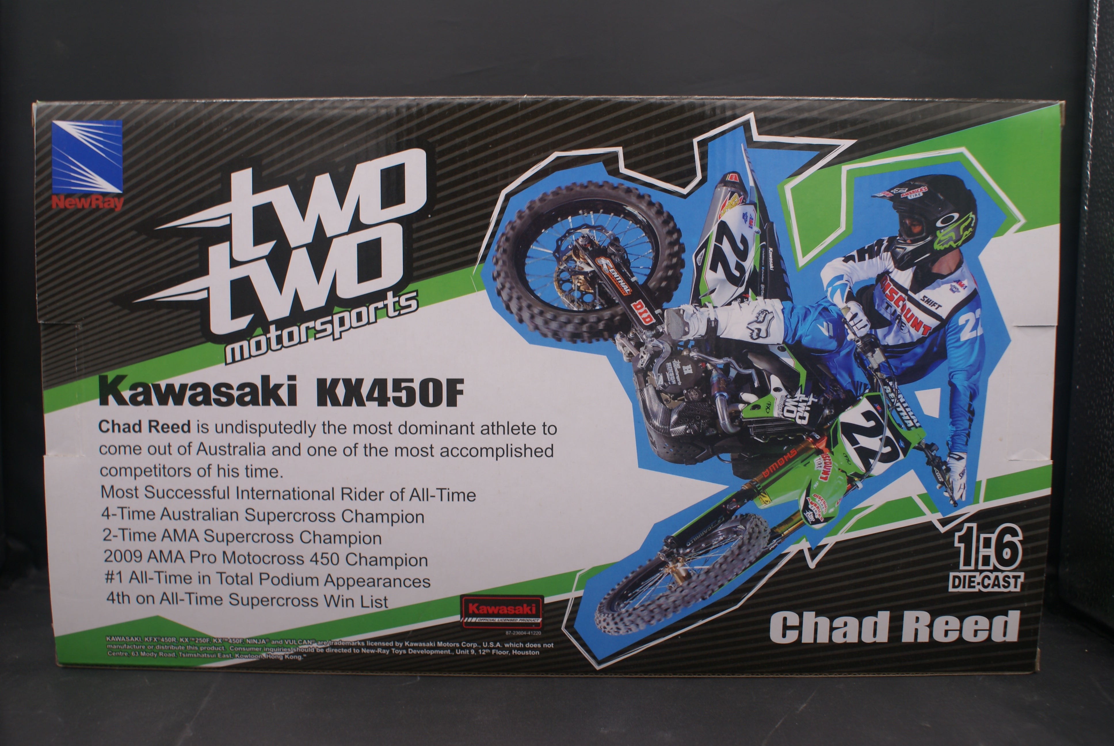 Kawasaki KX450F Chad Reed