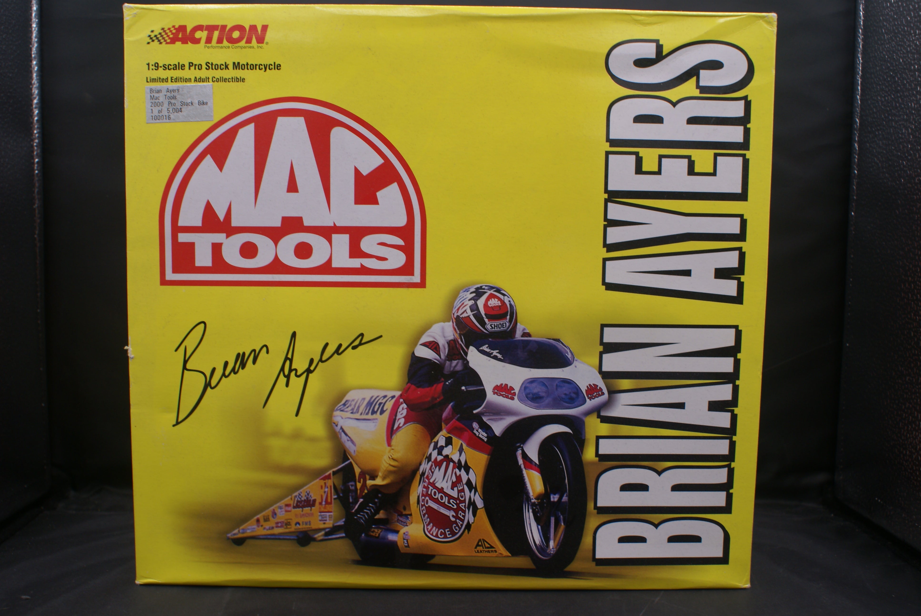 Mac Racing Action Set Drag Bike, MAC Tools Limited edition – Dreamcycle Motorcycle Museum