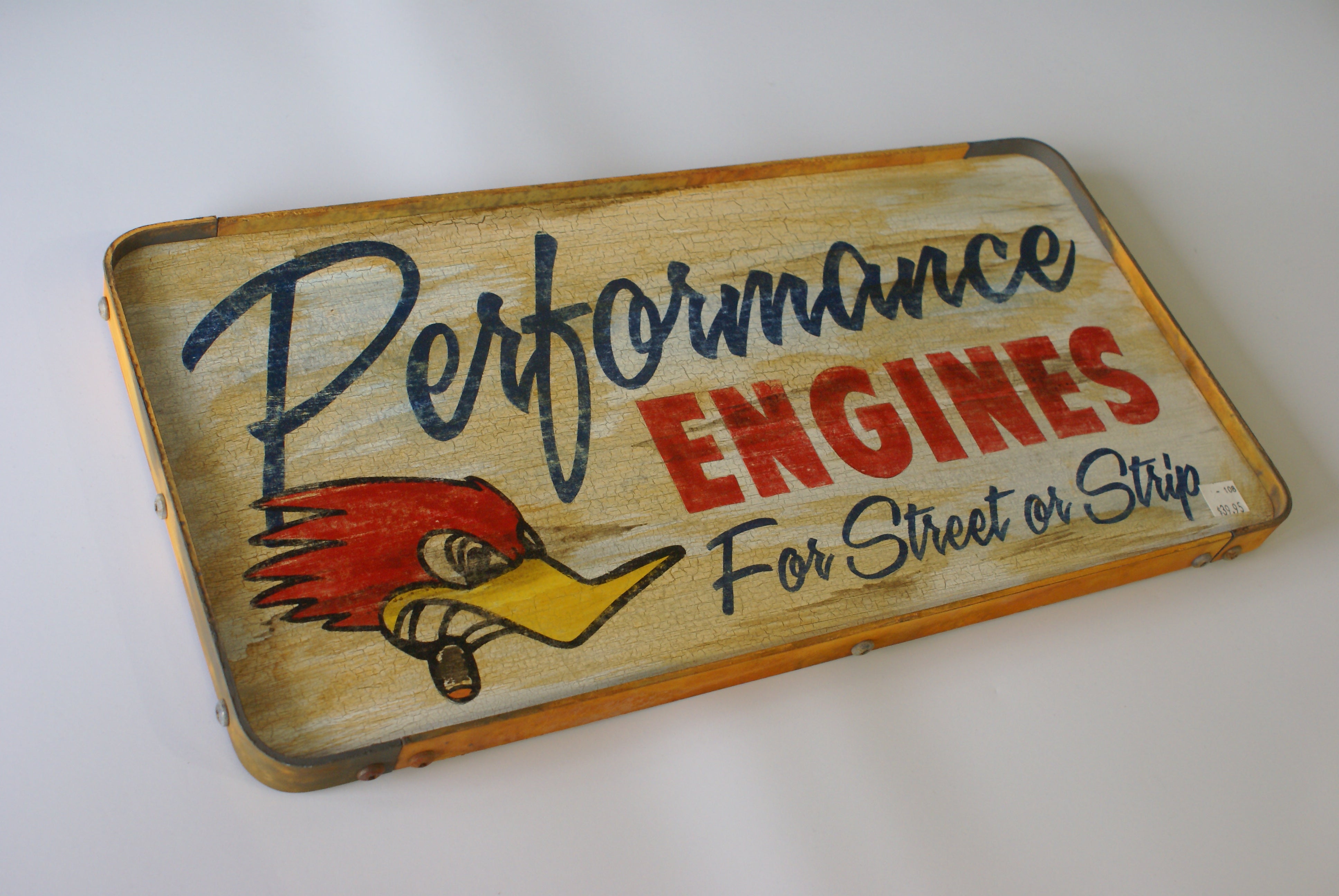 High Performance Engine Sign Wood Sign | Performance Engines – Dreamcycle Motorcycle Museum