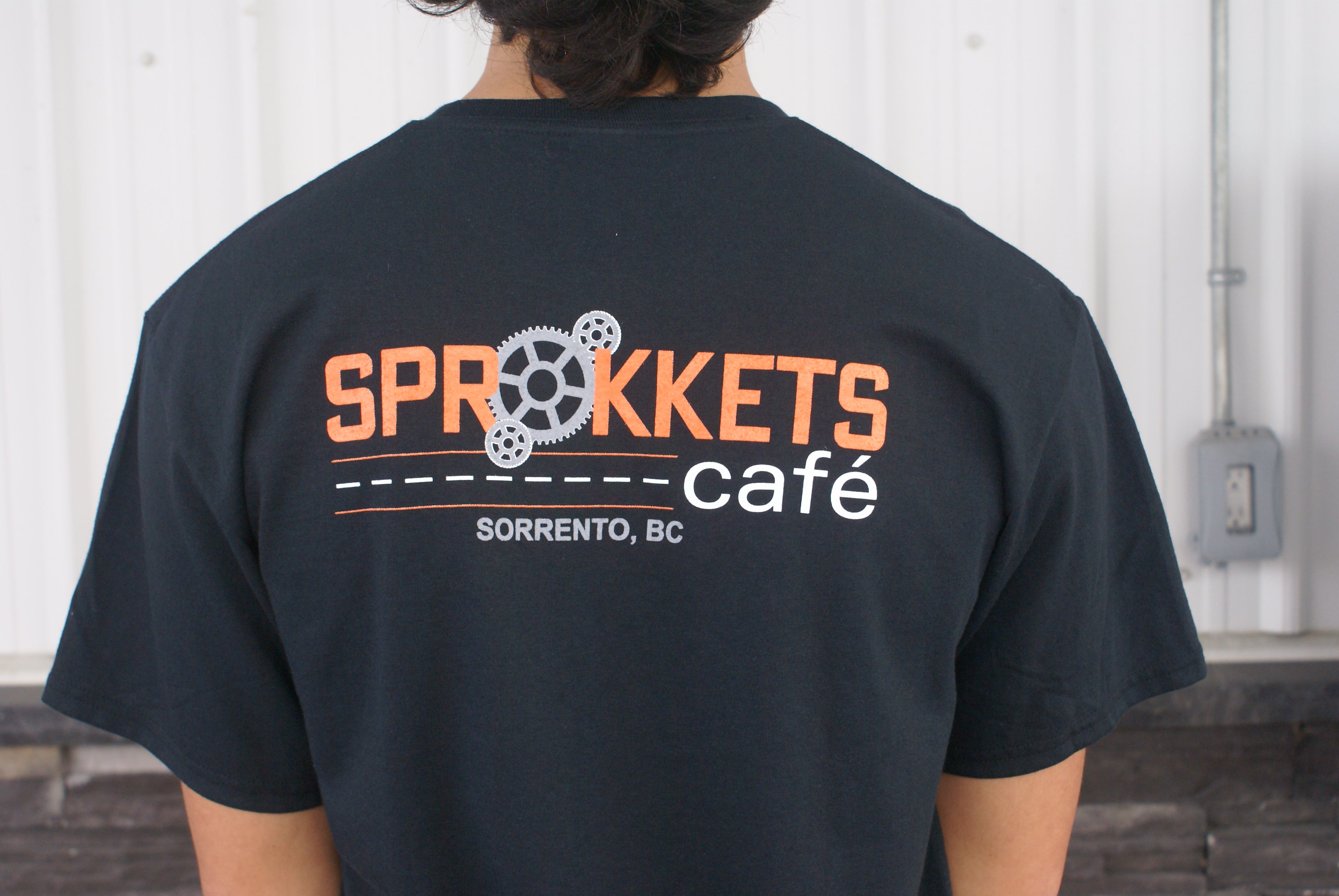 Sprokkets Cafe, Mens T-Shirt