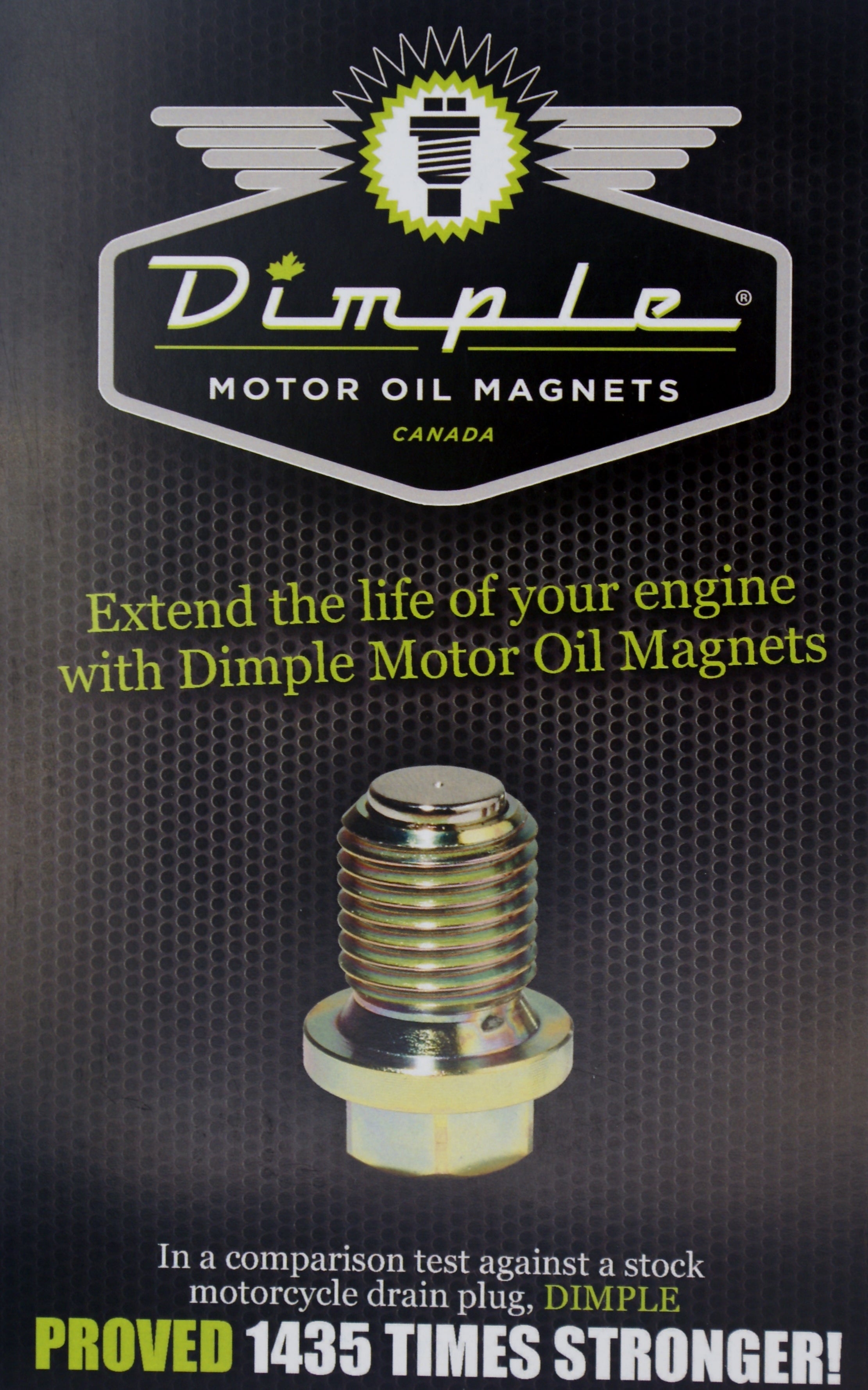 Dimple Magnetic Drain Plugs