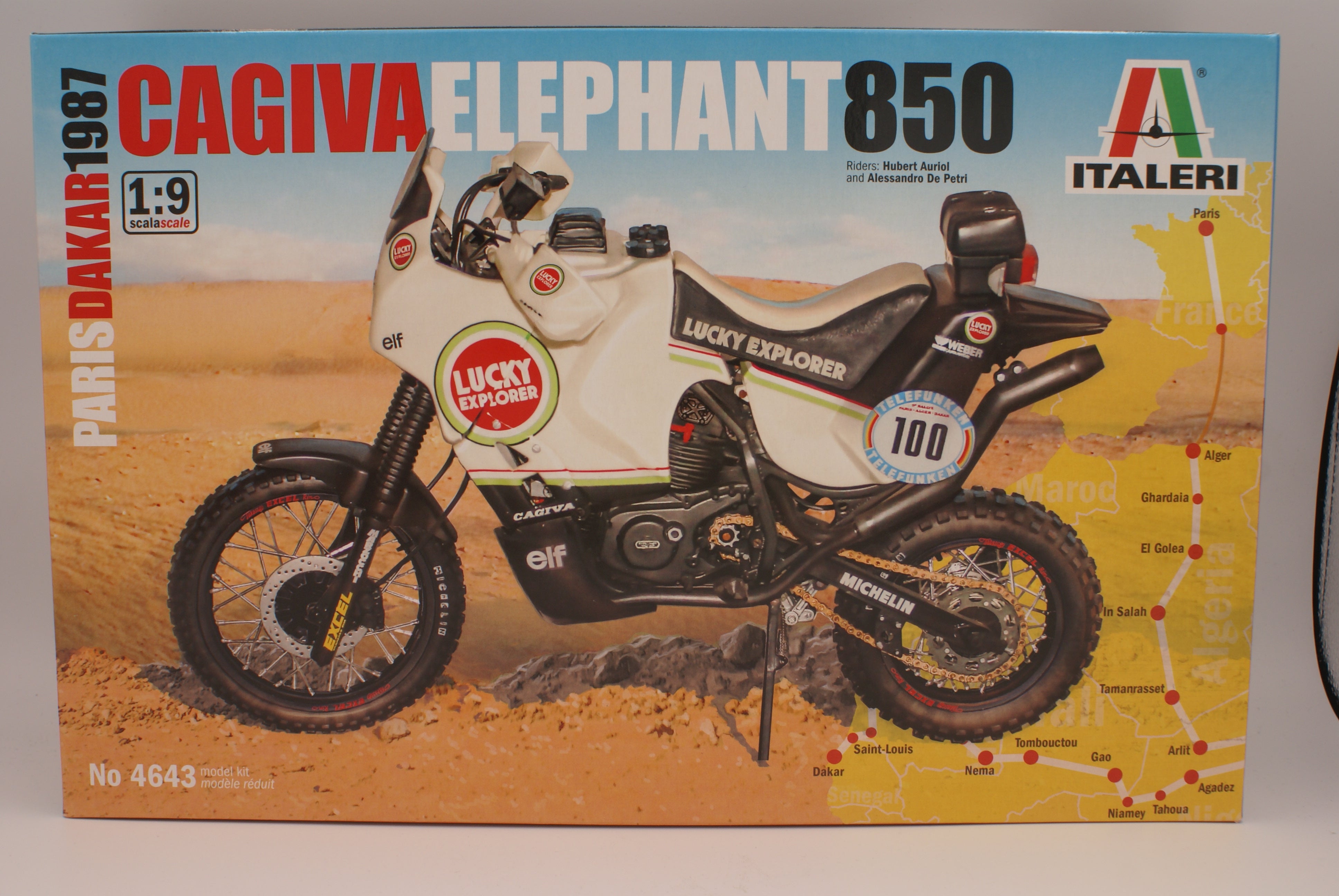 Cagiva Elephant 850, Model Kit