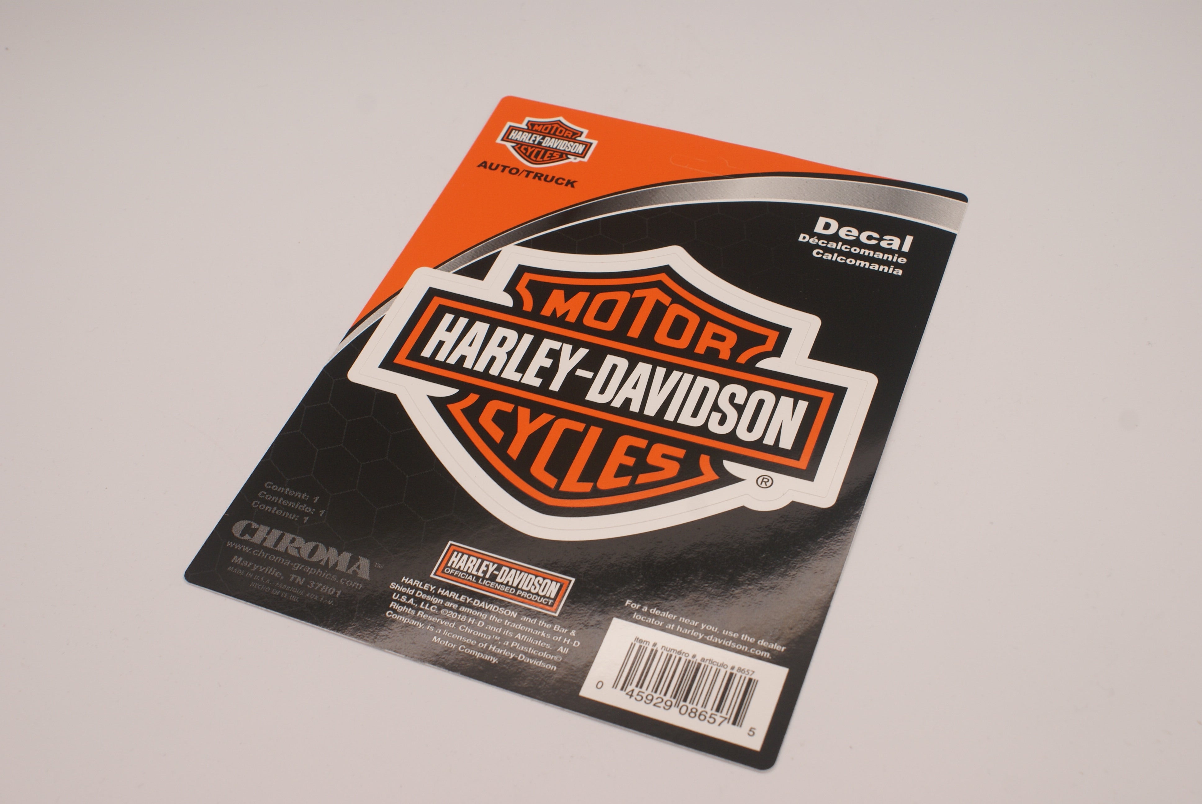 Harley Bar & Shield Decal