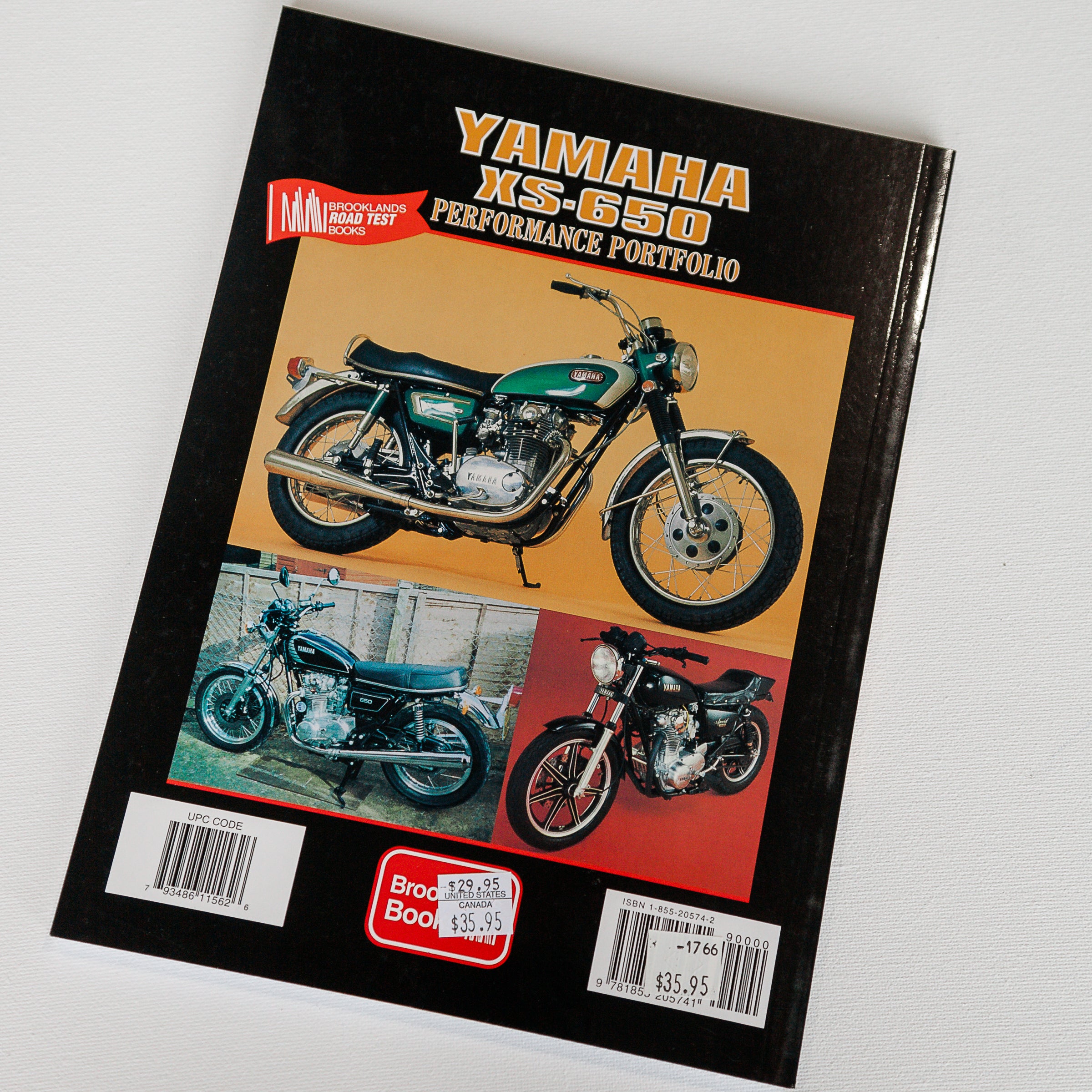 Dreamcycle Motorcycle Museum |  Yamaha Preformance Portfolio back on whiter background.